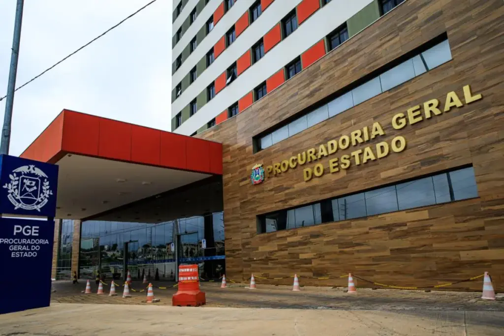 Faixada da Procuradoria Geral do Estado de Mato Grosso