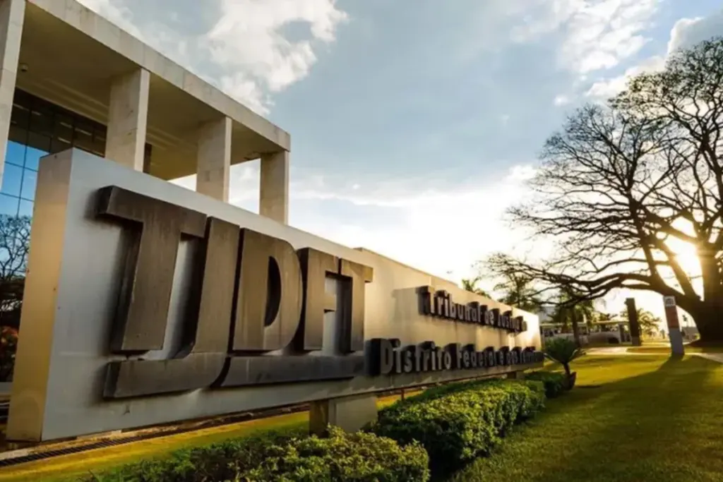 Faixada do Tribunal de Justiça Distrito Federal