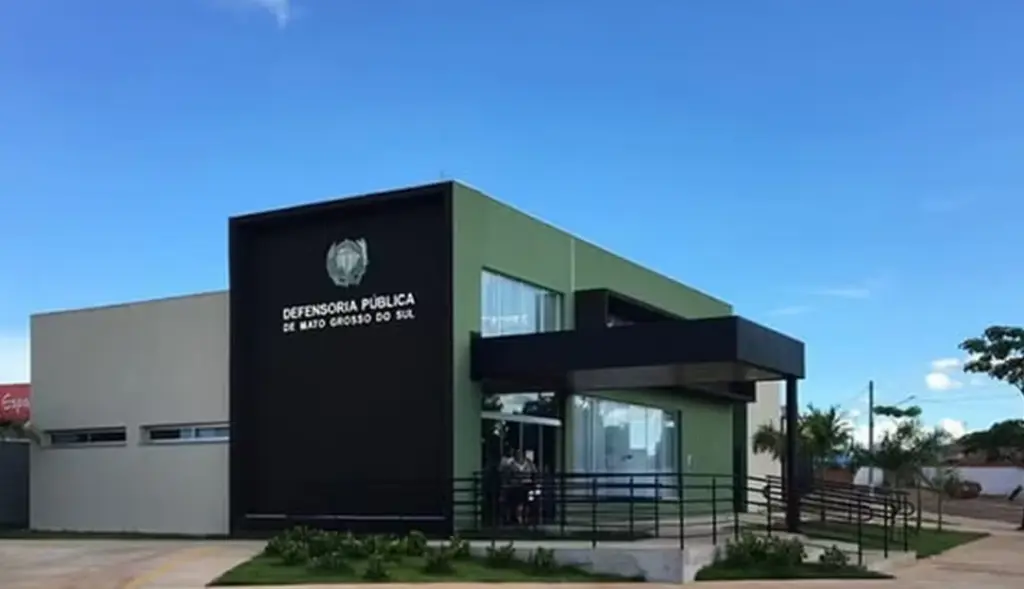 Fachada da DPE MS