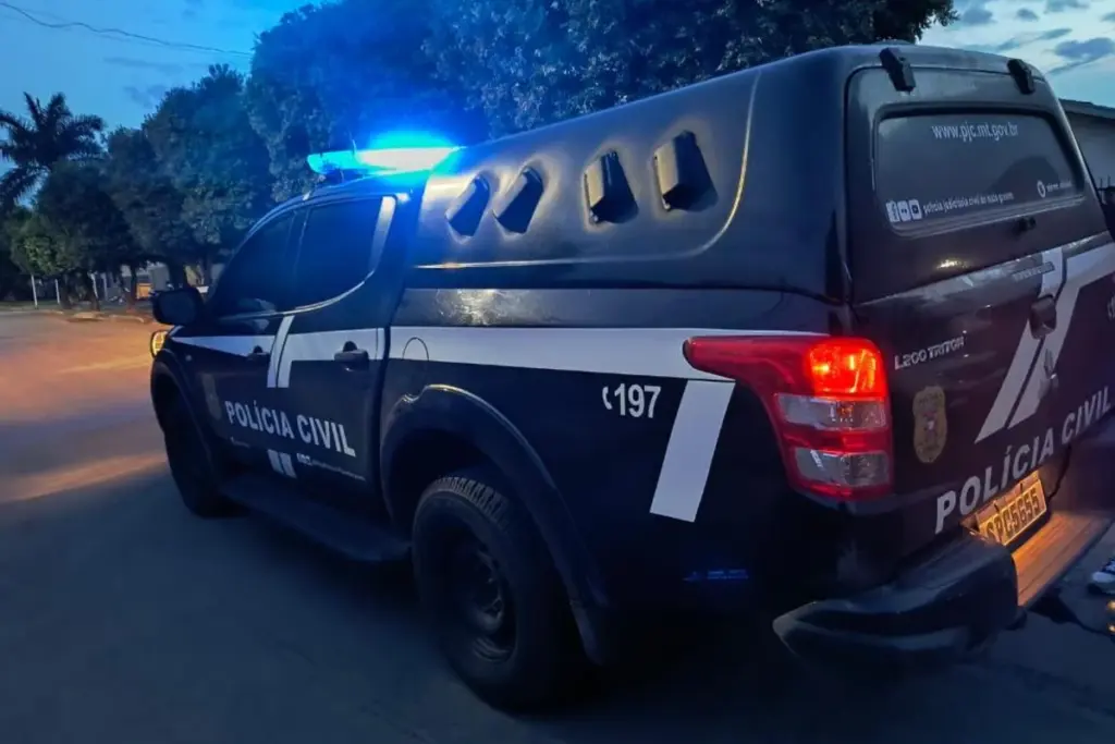 Carro da Polícia Civil de Mato Grosso
