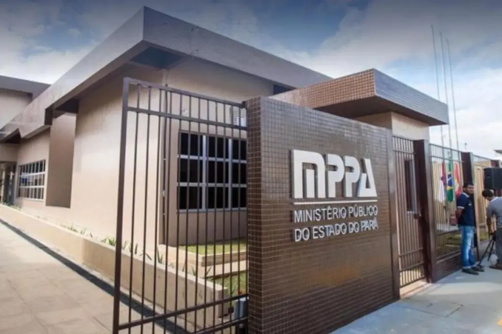 Fachada no Ministério Público do Pará