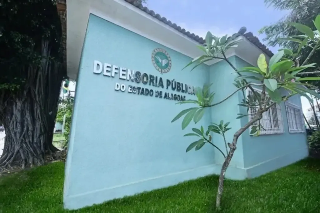 Fachada da Defensoria Pública do Estado de Alagoas (DPE AL)