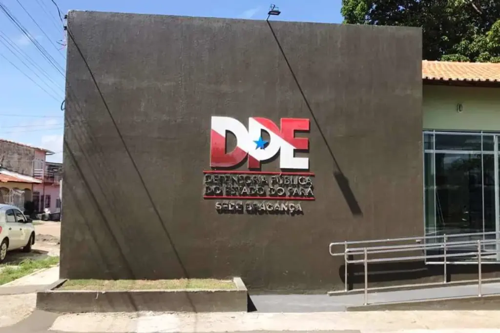 Fachada da Defensoria Pública do Estado do Pará