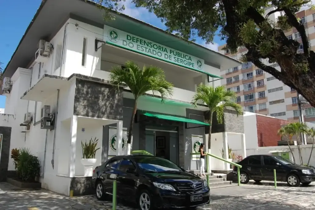 Fachada da Defensoria Pública do Estado do Sergipe