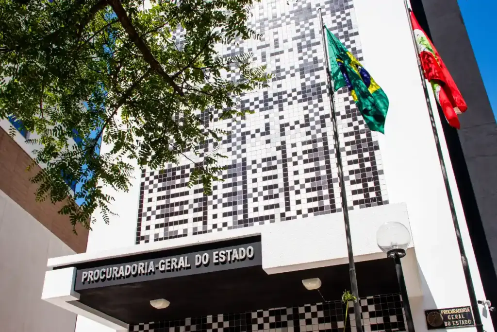 Fachada da Procuradoria-Geral do Estado de Santa Catarina (PGE SC)