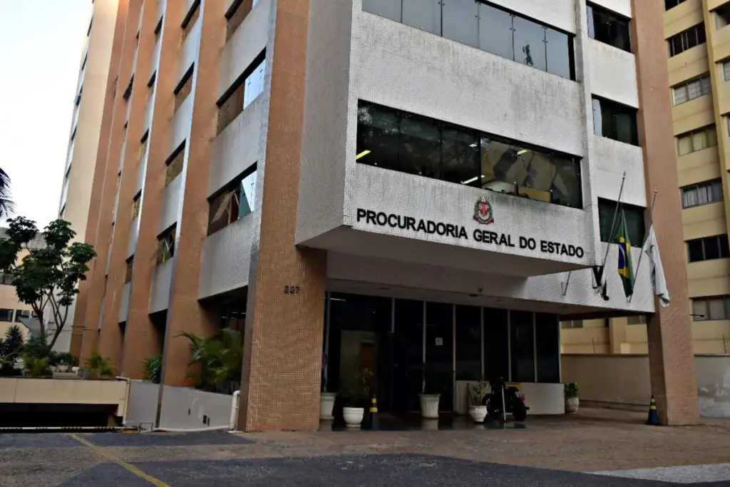 Fachada da Procuradoria-Geral do Estado de São Paulo (PGE SP)
