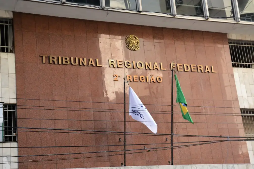 Fachada do Tribunal Regional Federal da 2ª Região (TRF2)