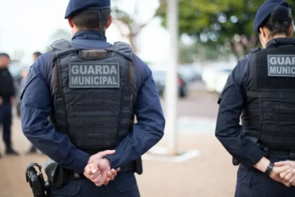 Guardas da GCM de Porto Velho, em Rondônia