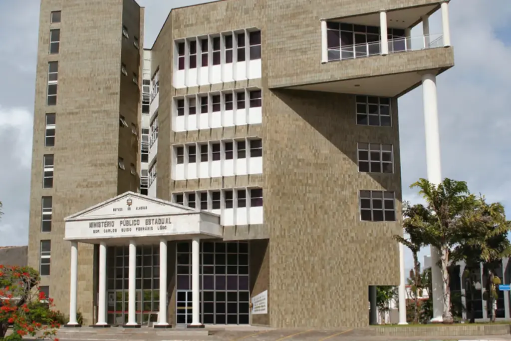 Fachada do Ministério Público de Alagoas (MP AL)