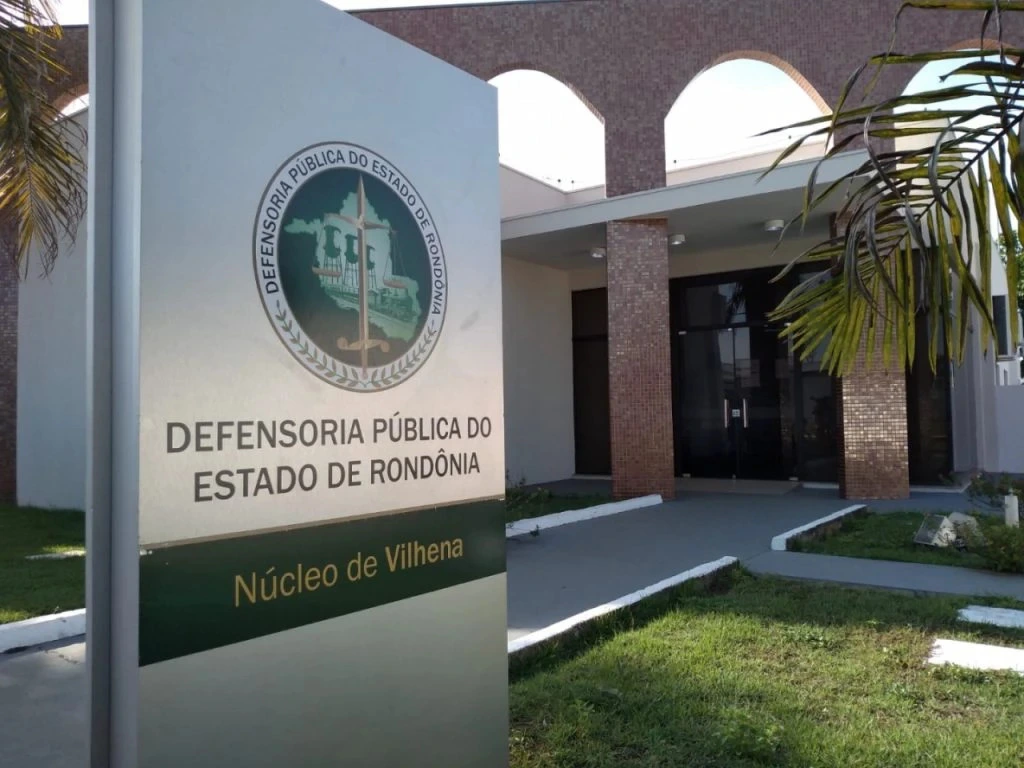 Fachada da Defensoria Pública do Estado de Rondônia (DPE RO), núcleo de Vilhena