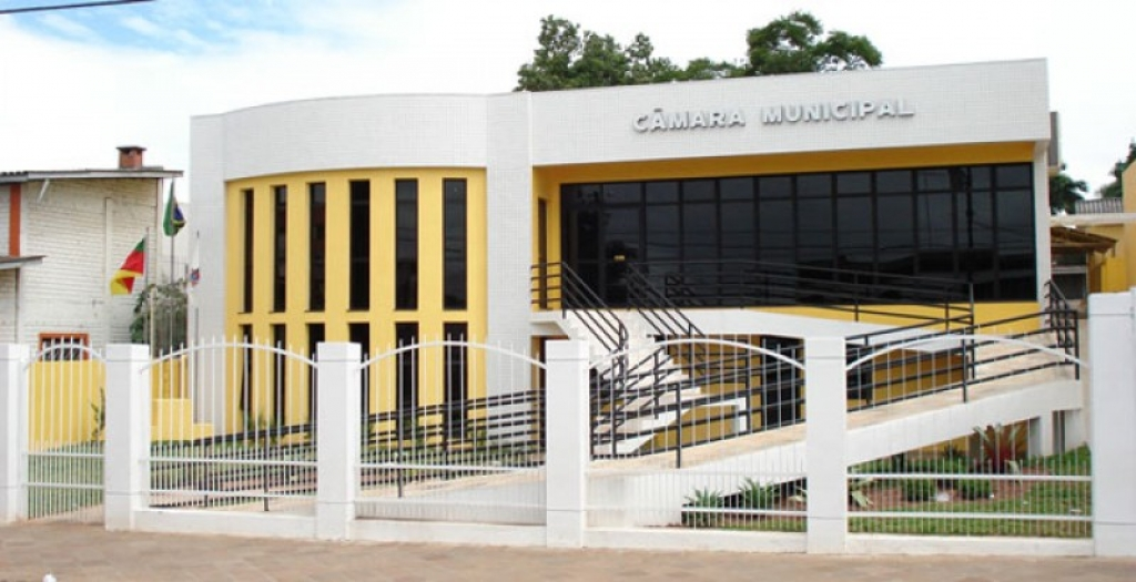 Entrada da Câmara Municipal de Carazinho RS
