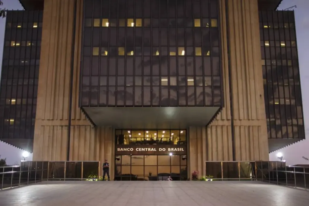 Fachada do Banco Central do Brasil (BACEN).