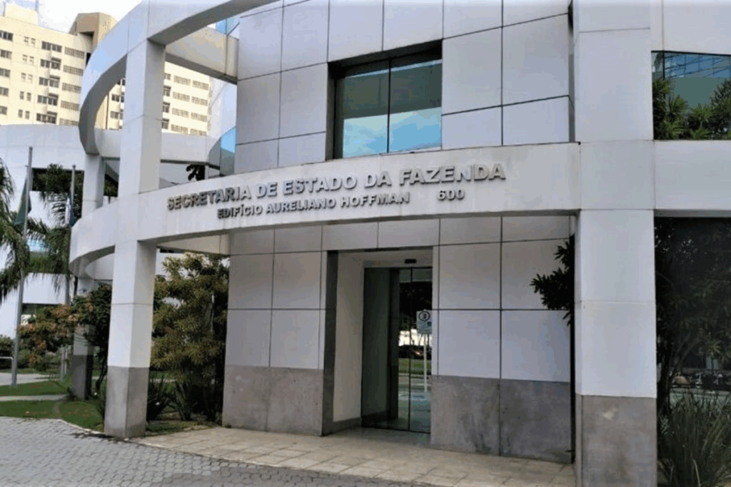 Fachada da SEFAZ-ES