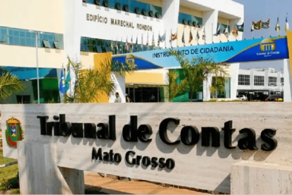 Fachada do TCE-MT