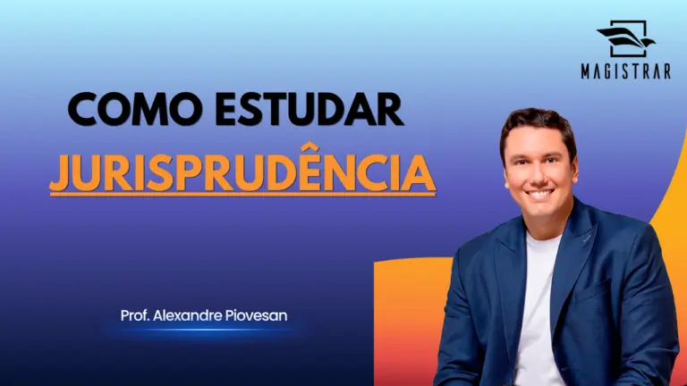 Como estudar Jurisprudência? Alexandre Piovesan ministra aula gratuita nesta terça-feira (26), às 20h