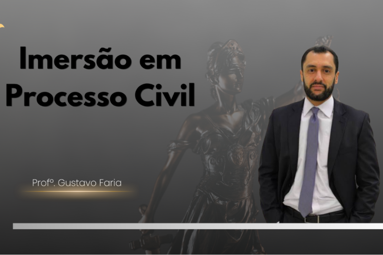 ENAM e concursos jurídicos: Imersão em Processo Civil com Gustavo Faria começa às 6h e não tem hora para acabar