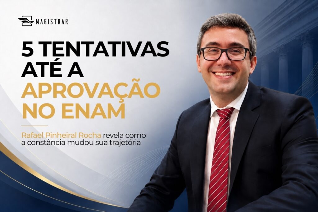 Entrevista com aprovado no ENAM