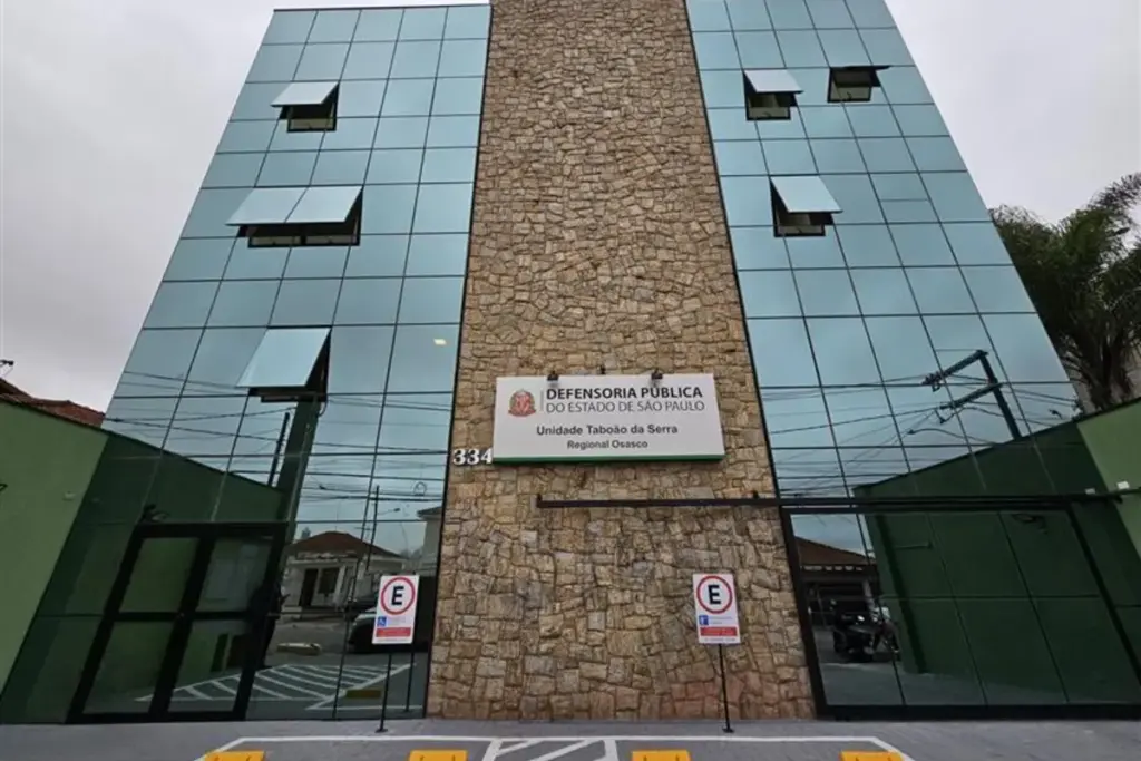 Fachada da Defensoria Pública do Estado de São Paulo (DPE SP)