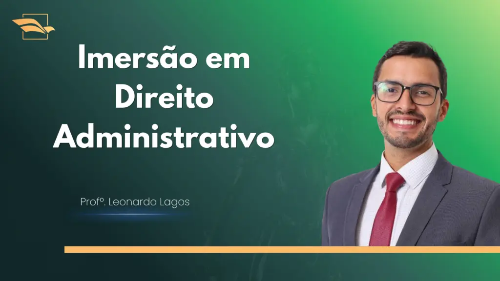 Aula de direito administrativo com o professor Leonardo Lagos