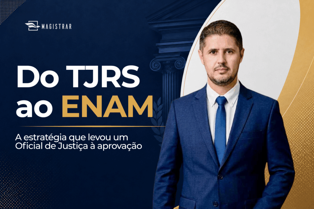 Entrevista com aprovado no ENAM