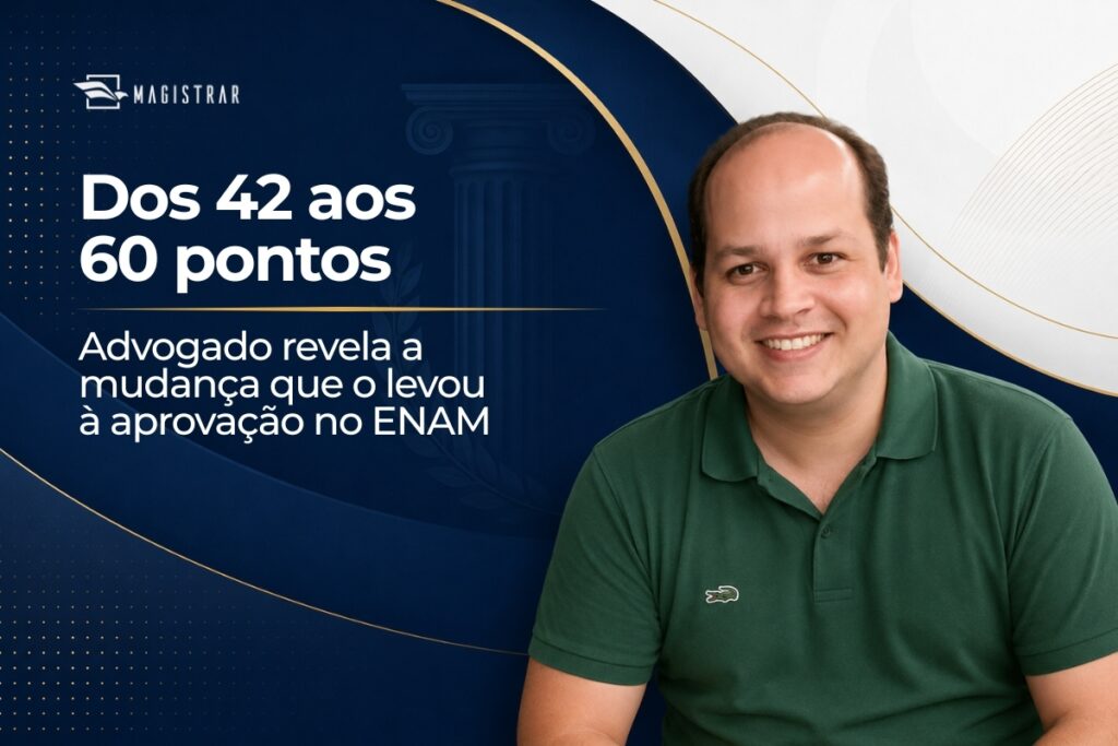 Entrevista com aprovado no ENAM
