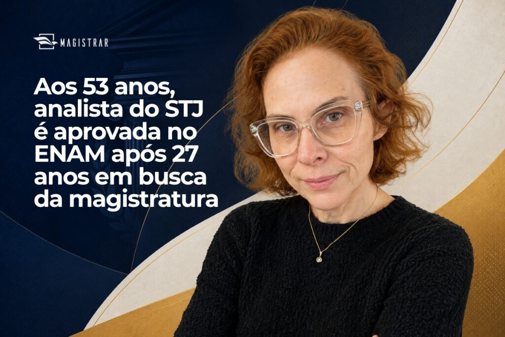 Aos 53 anos, analista do STJ é aprovada no ENAM após 27 anos em busca da magistratura