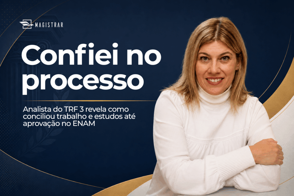 Entrevista com aprovado no ENAM