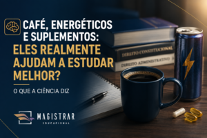 Café, energéticos e suplementos: eles realmente ajudam a estudar melhor para concursos?