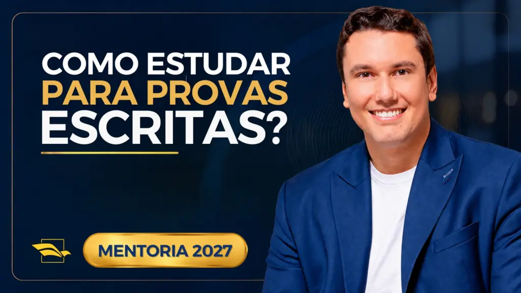 Mentoria Magistrar 2027: Alexandre Piovesan mostra como estudar para as provas escritas